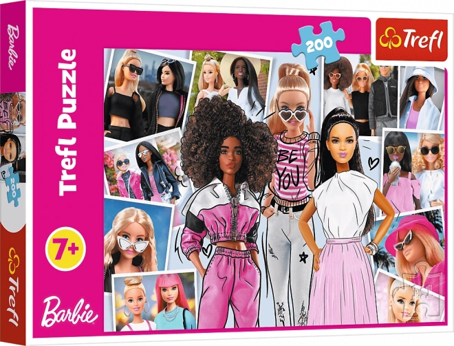 Puzzle 200 dielikov V svete Barbie