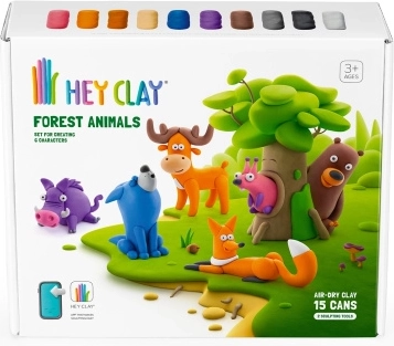 Modelovacia hmota Hey Clay Lesné zvieratká