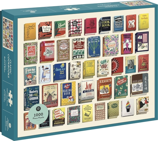 Puzzle klasických kuchárok od Richarda Bakera