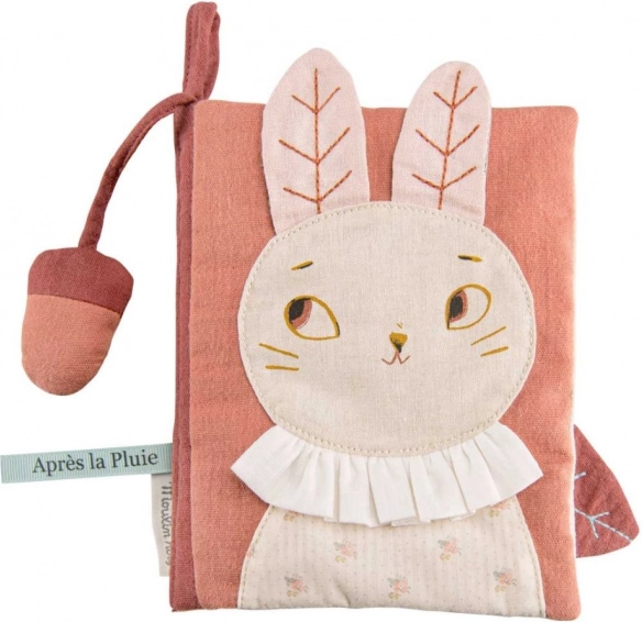 Hračka kniha Zajačik Moulin Roty