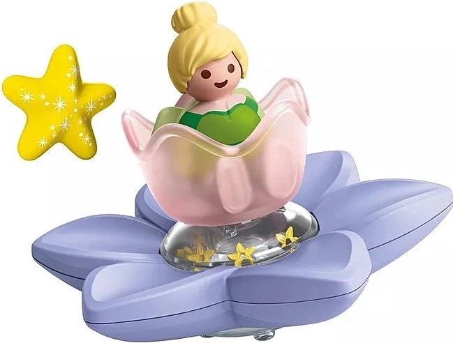 Sada s figúrkou JUNIOR & Disney: Cinkáč a magický plávajúci kvet