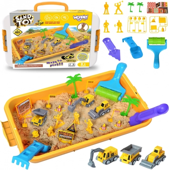 Kinetický piesok Stavebný set XXL Woopie