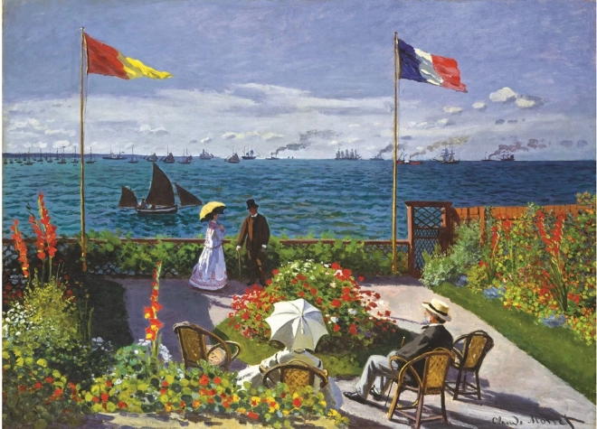 Puzzle Záhrada v Sainte-Adresse 1000 dielikov