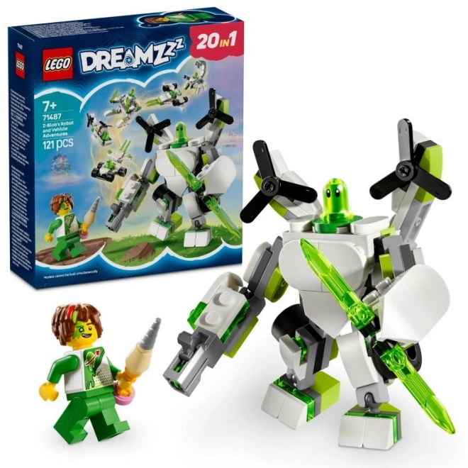 Lego Dreamzzz Dobrodružstvá Z-Bloba — Roboty a vozidlá