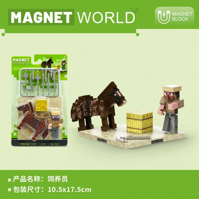 Magnetická stavebnica World Keeper