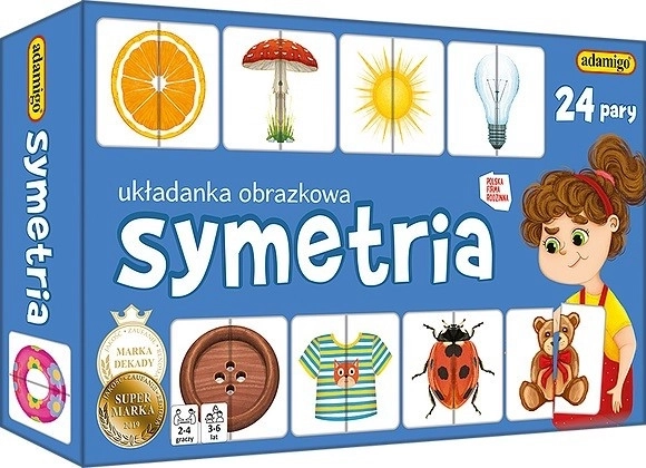 Symetria - obrazková skladačka