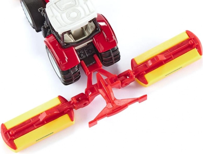 Kovové telo a pogumované kolesá