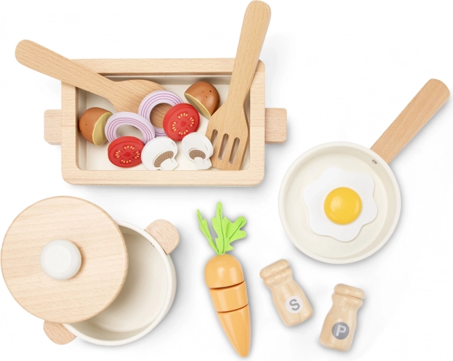 Krájanie na suchý zips pre tréning motoriky