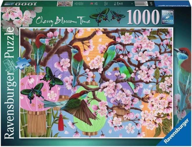 Ravensburger Puzzle Kvetiny čerešní 1000 dielikov