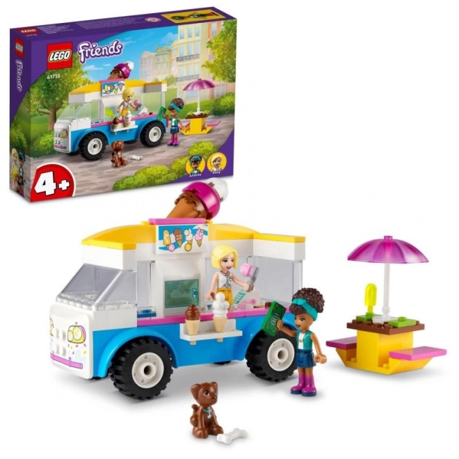 Lego Friends Furgonetka S Zmrzlinou