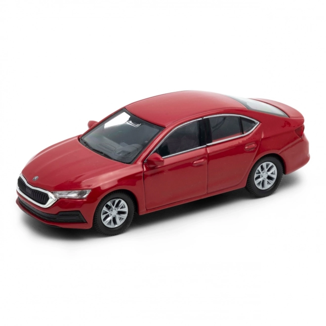 Model auta Škoda Octavia 4. generácia 1:34 strieborný