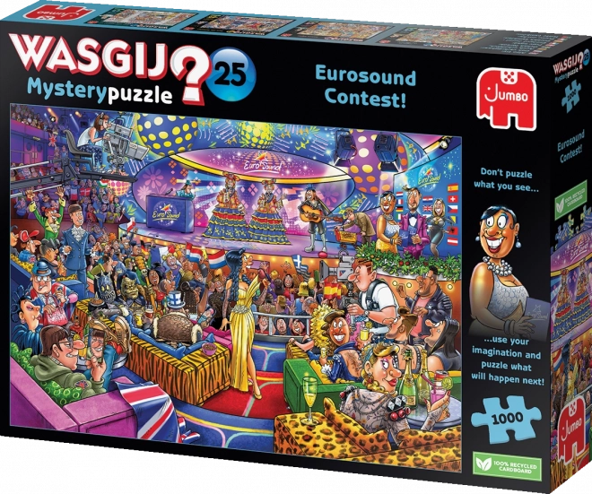 Jumbo Puzzle Wasgij Mystery 25: Súťaž Eurosound! 1000 dielikov