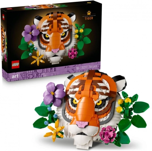 lego art kolekcia zvierat – tiger