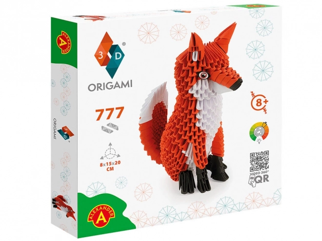 Origami 3D - Líška