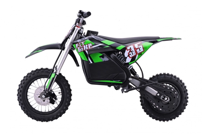 Elektrická motorka Pit Bike zelená