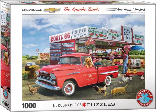 Eurographics Puzzle Chevrolet Apache 1000 dielikov