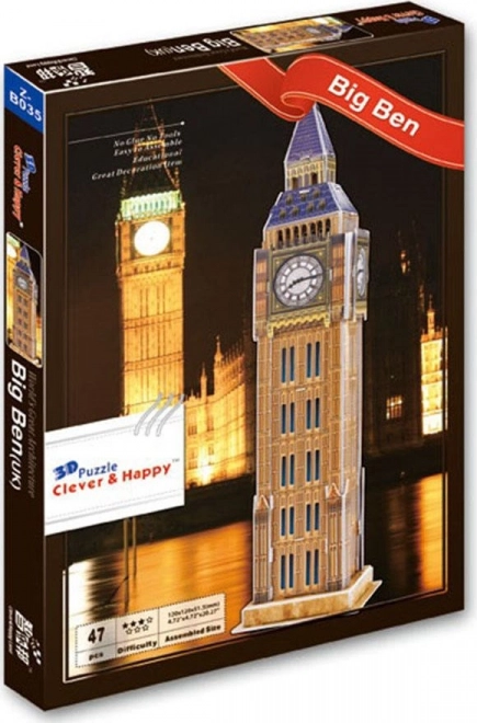 3D puzzle Big Ben, Londýn