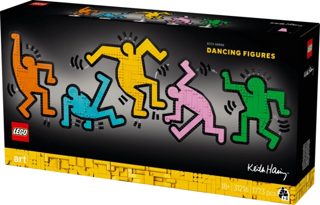 LEGO Art Keith Haring – Tanečné postavy