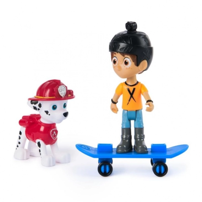 Figúrky Paw Patrol Marshall a Odvážny Danny X