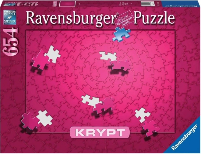 Puzzle Krypt - Ružové 654 dielikov