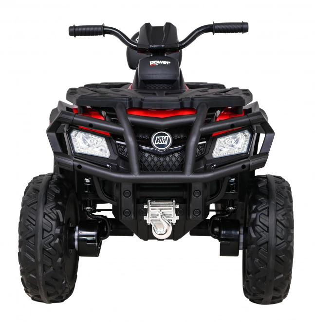 Štvorkolka XT-Speed pre deti Červená + 4x4 + EVA + pomalý štart + rádio MP3 + LED dióda