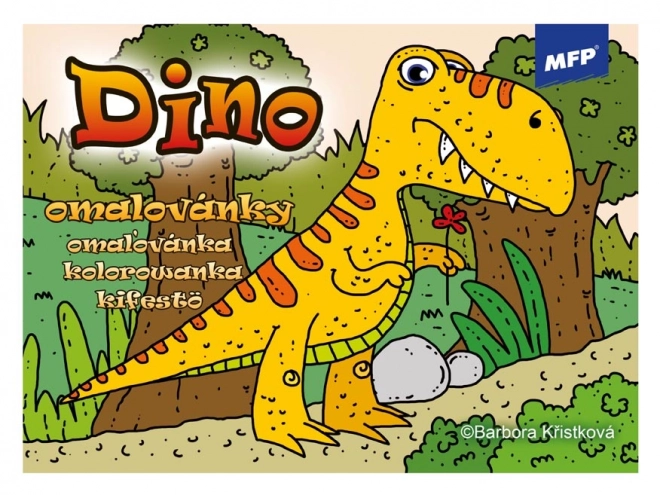 Omaľovánky Dino pre deti