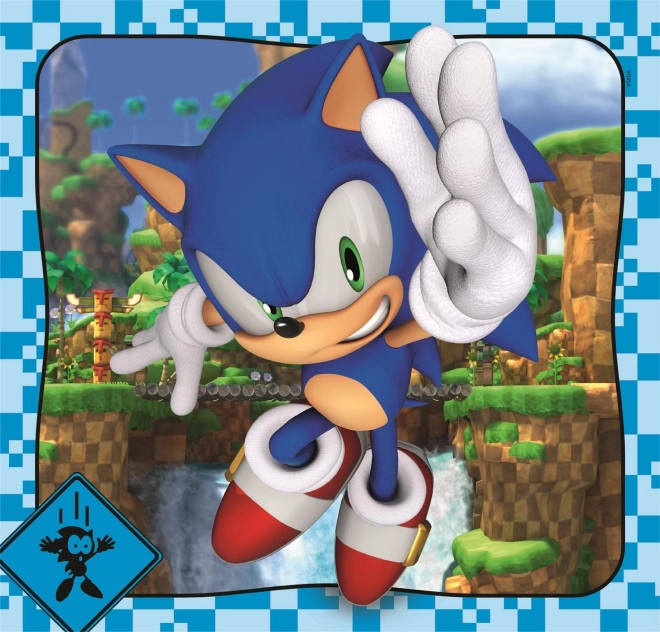 Puzzle 3x48 dielikov Sonic