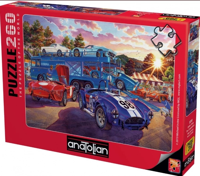 Puzzle Závodníci 260 dielov