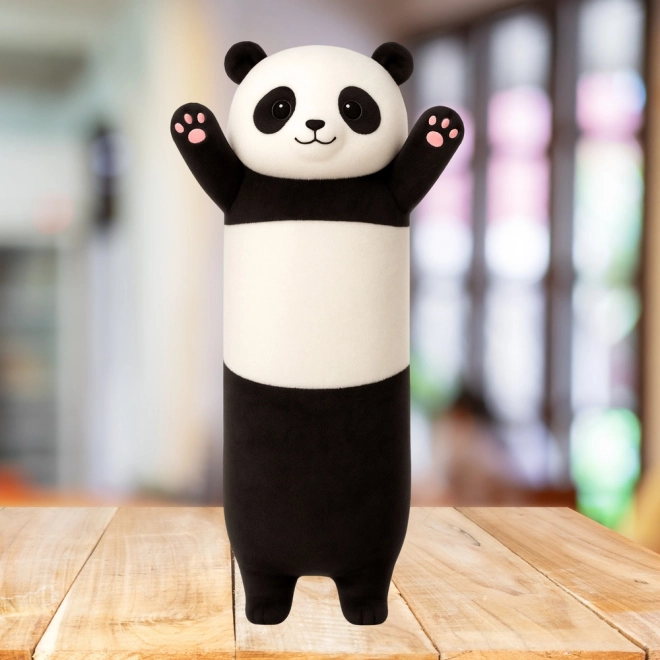 Plyšový Vankúš Panda čiernobiela 70 cm
