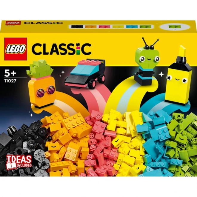 LEGO Classic 11027 Neónová tvorivá zábava