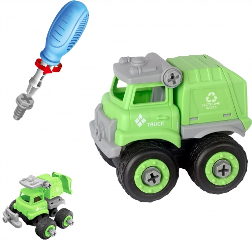 Skrutkovacie smetiarske auto