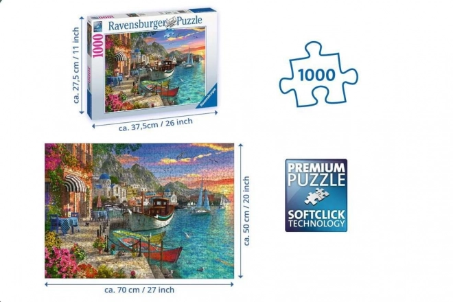 Puzzle Grandiózne Grécko 1000 dielikov