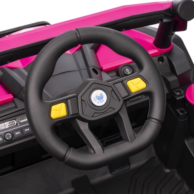 Detský elektromobil Buggy Madman UTV-MX ružový