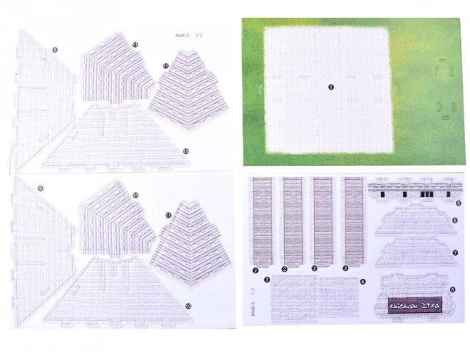 Pyramída Májov 3D Puzzle