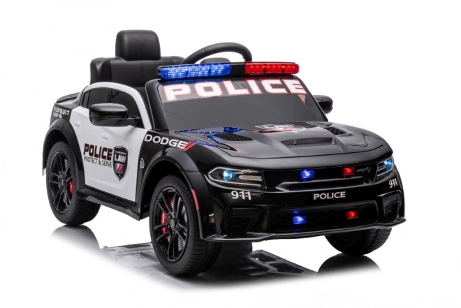 Auto na akumulátor Dodge Charger policajné čierne