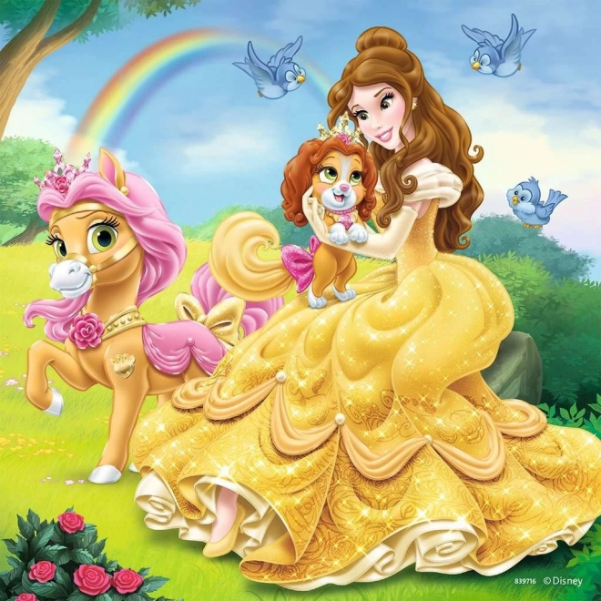 Ravensburger Puzzle Disney Princezné a ich Maznáčikovia 3x49 Dielikov