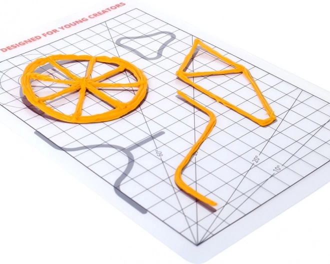 Šablóna pre 3D pero 3Doodler Start+ 14,8 × 21 cm