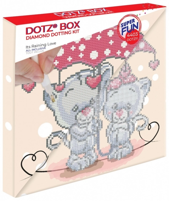 Sada Diamond Dotz Prší láska