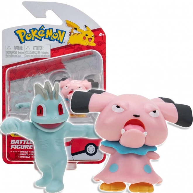 Pokemon Machop a Snubbull bojová figúrka balíček