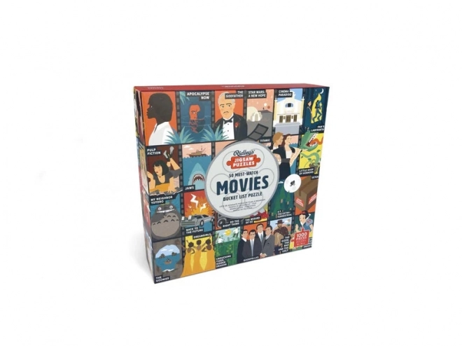Puzzle 50 filmov, ktoré musíte vidieť - 1000 dielikov