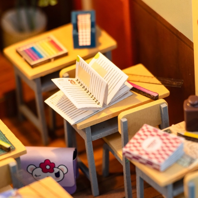 Miniatúra domčeka 2Kids Toys Školská Trieda