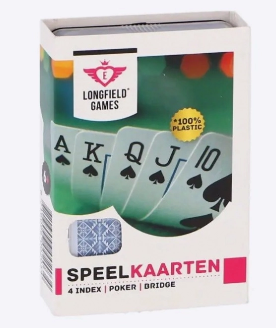 Karty Longfield 100% plastové so 4 indexmi