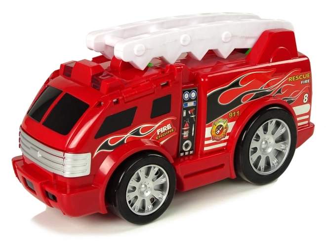 Auto straž transformácia drak 2v1 hasiaci voz
