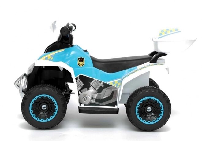 Nabíjacia štvorkolka GTS1188-A Polícia Biela