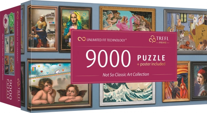 Umenie v puzzle - 9000 dielikov