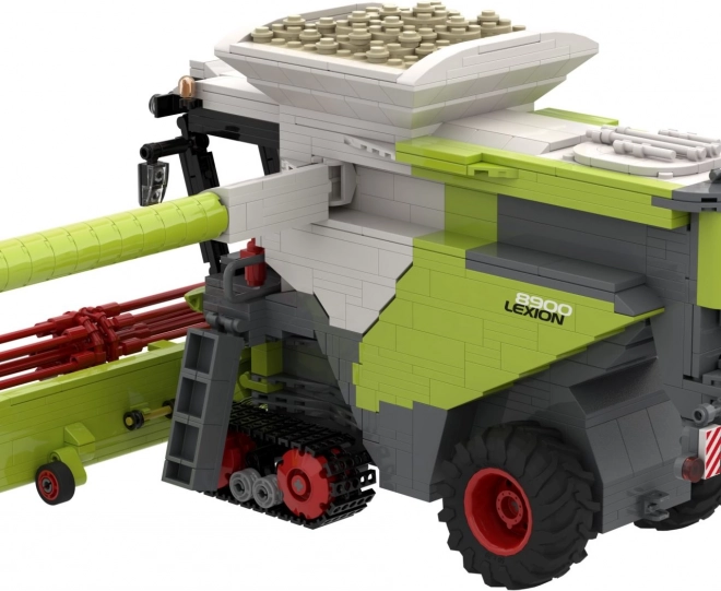 Stavebnica Brixies Plus Claas Lexion 8900 Terra Trac s prívesom