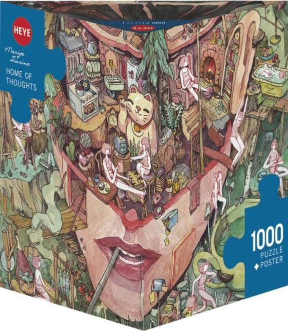 Puzzle Myšlienky v hlave 1000 dielikov