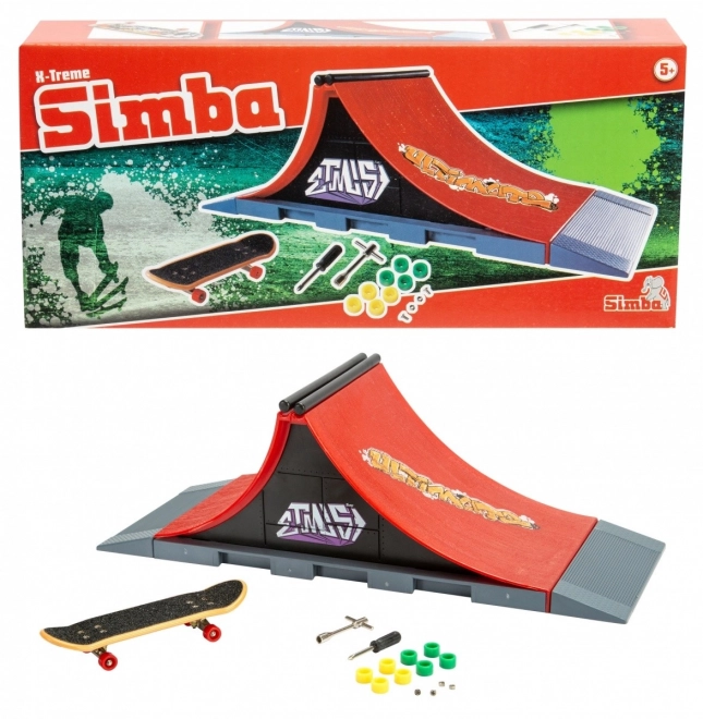 Simba: Mini Deskorolka s Rampou Ultimate