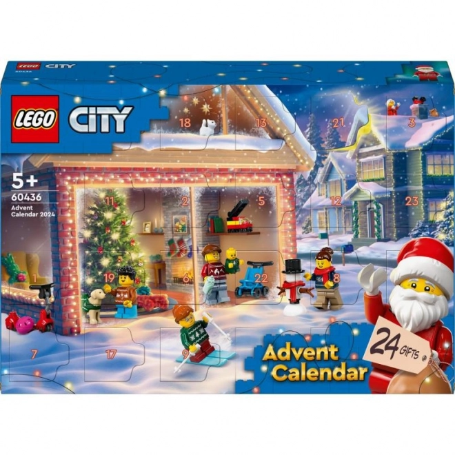 Adventný kalendár LEGO City 2024