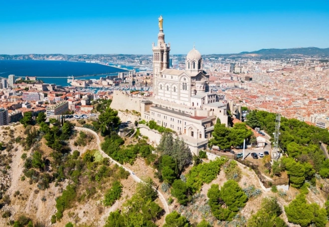 Puzzle Bazilika Notre-Dame de la Garde 1000 dielikov